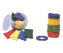 Bean Bags, Quoits, Hoops, Ropes